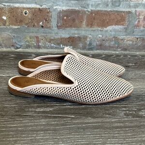 Frye Gwen Perforated Leather Slide